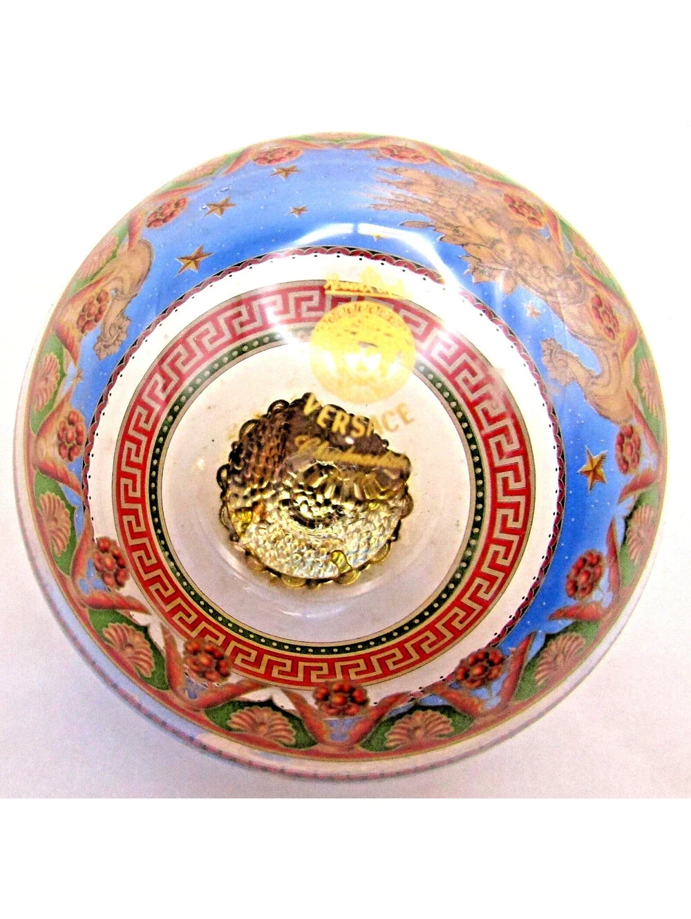 Versace Rosenthal Christmastide Ornament with Original Box and Label
